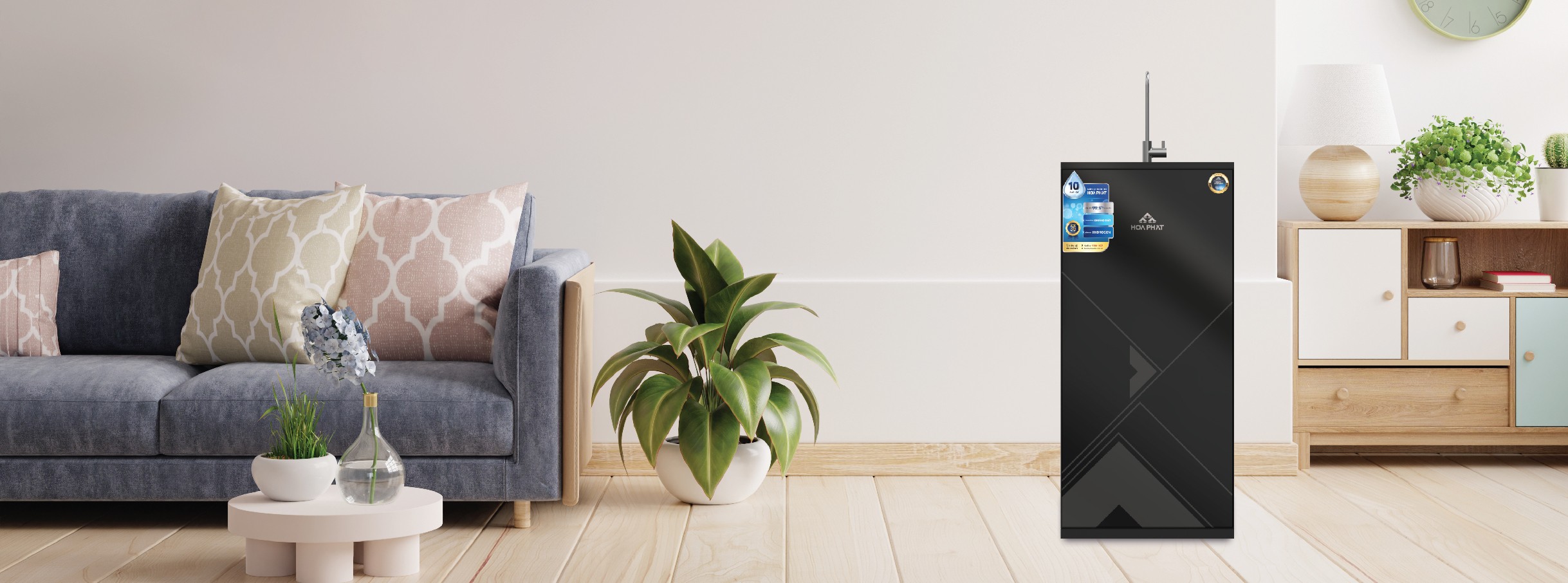 Máy lọc nước RO tủ đứng Hòa Phát HWR1A1022/HWR1B1022 - hình ảnh sản phẩm chi tiết