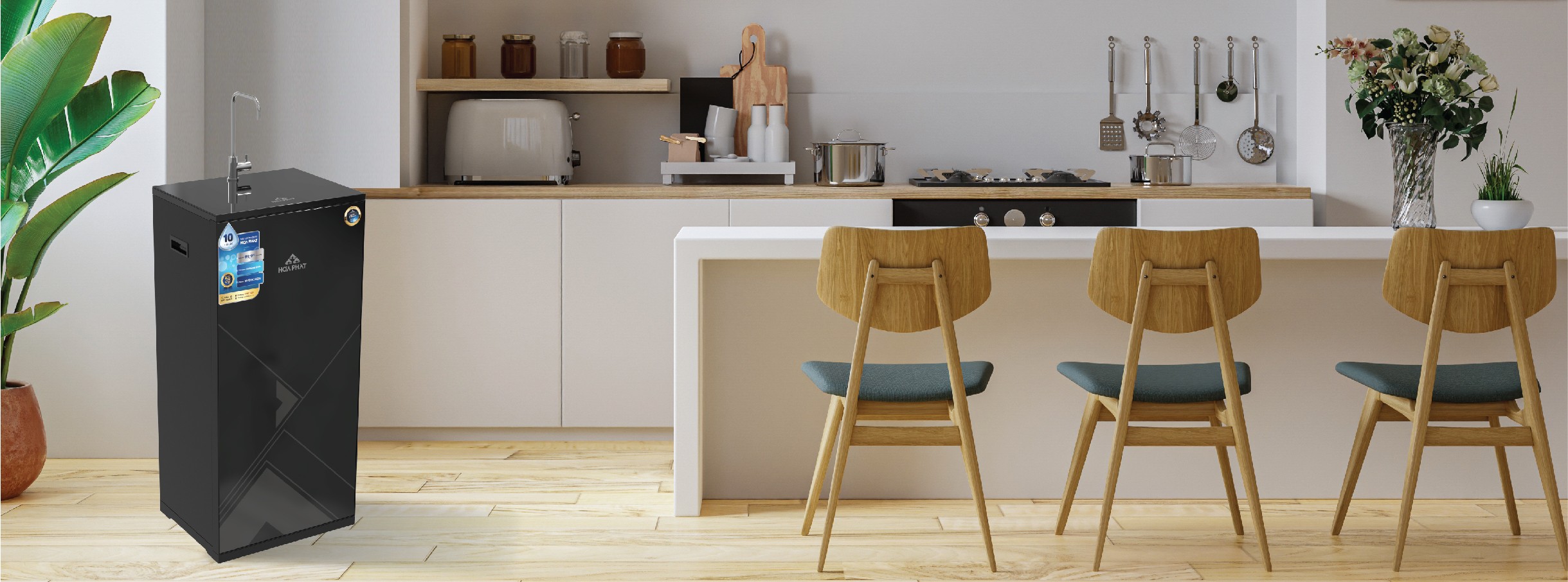 Máy lọc nước RO tủ đứng Hòa Phát HWR1A1022/HWR1B1022 - hình ảnh sản phẩm chi tiết