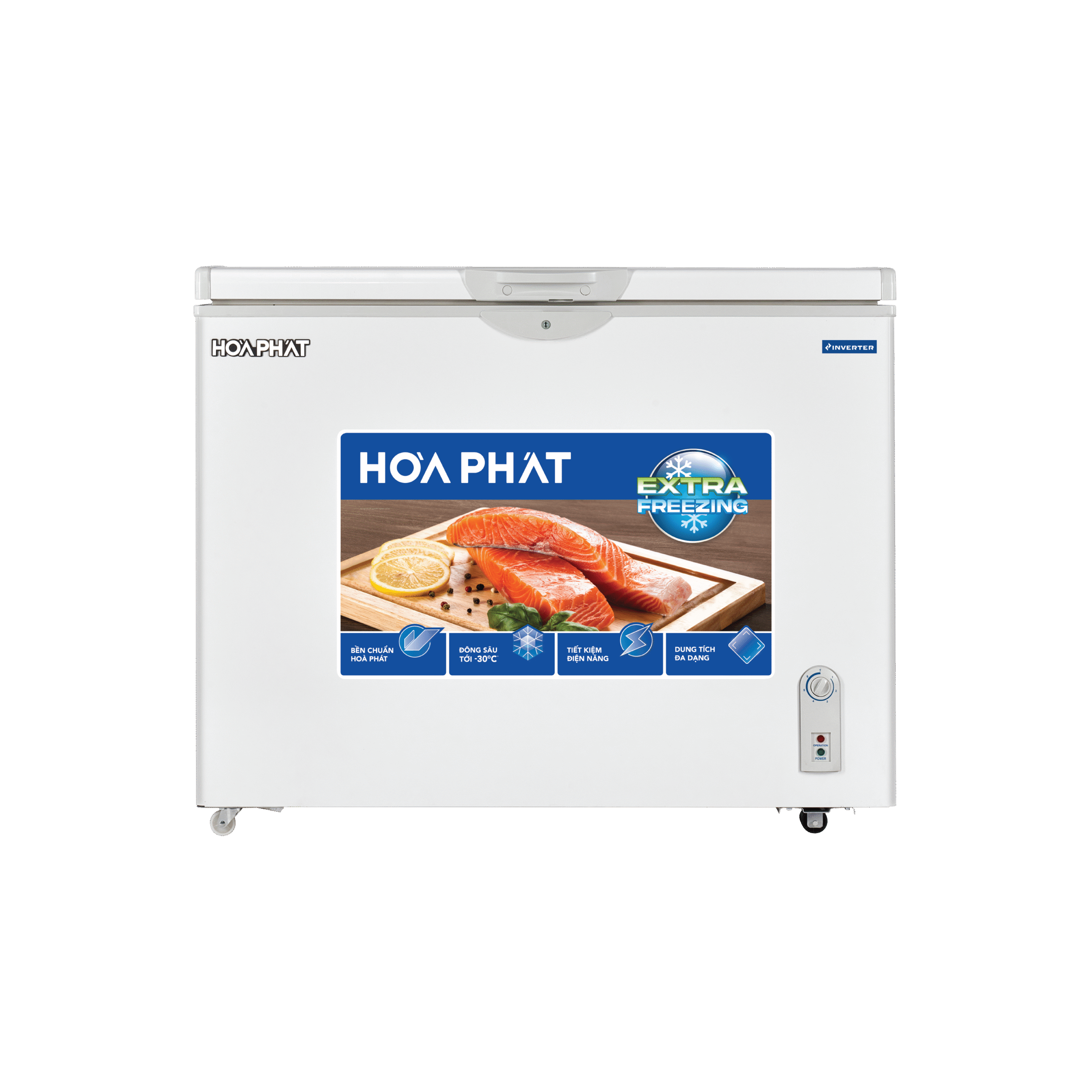 Tủ đông Hòa Phát Inverter HCFI 516S1Đ1 252 lít