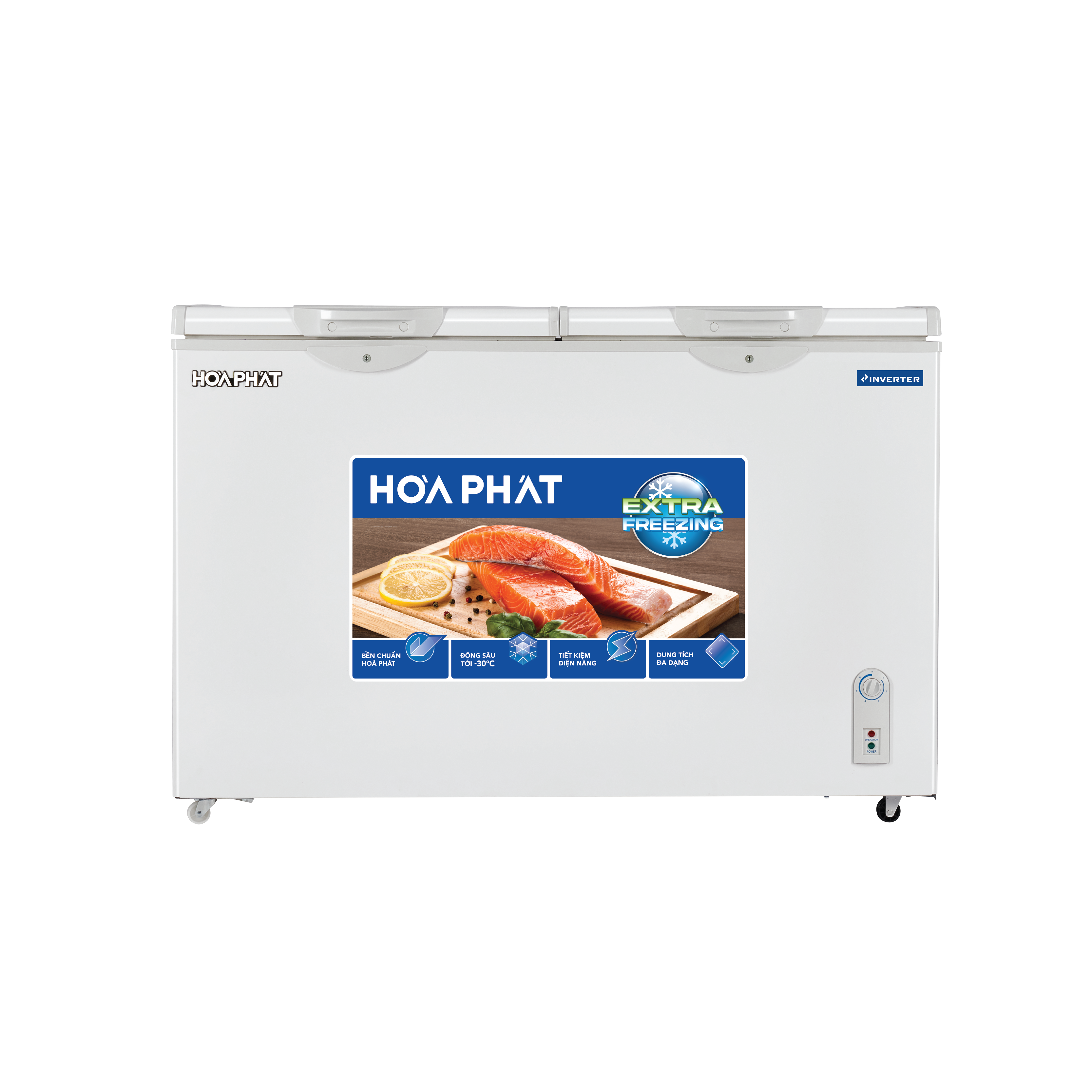 Tủ đông Hòa Phát HCF 666S1Đ2 352 lít