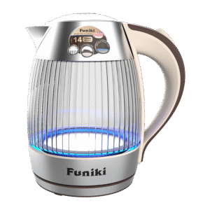 Ấm siêu tốc thủy tinh 1,8 lít Funiki HKT5252